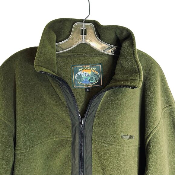 Hodgman 2-Pc Hunting Coat Waterproof XL Green Hooded with Zip Out Fleece Jacket - Picture 10 of 14